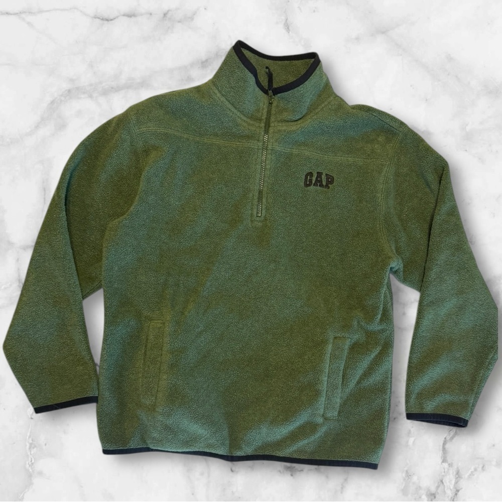 Kids Gap quarter zip pullover size M